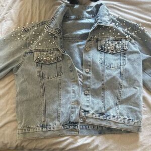 Studded Denim  "Wifey" Jacket